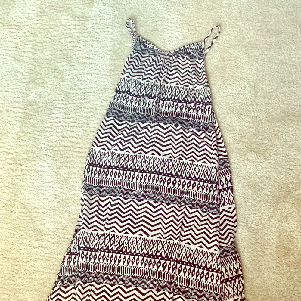 Zebra maxi dress